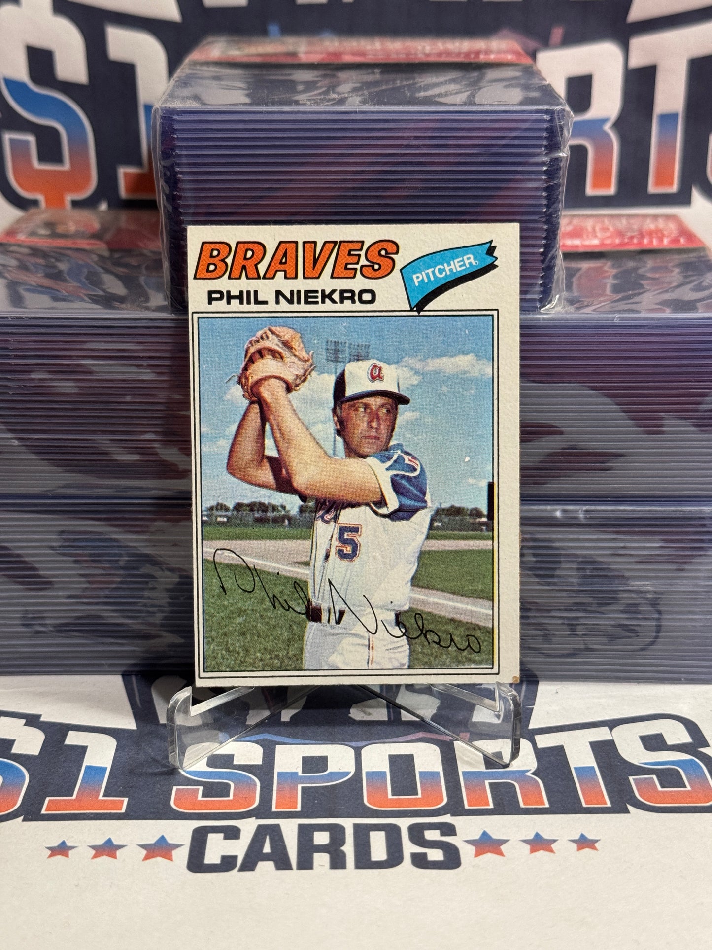 1977 Topps Phil Niekro #615