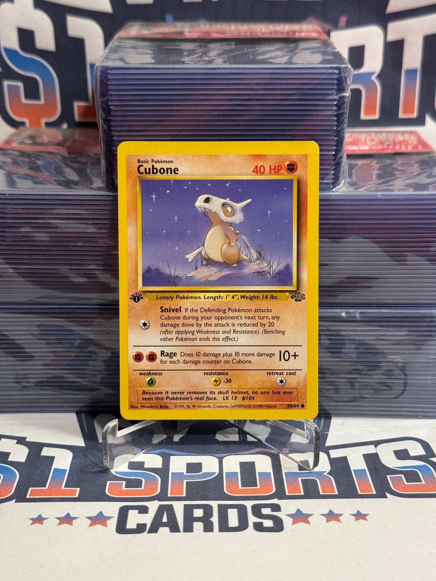 Pokemon TCG: Jungle - Cubone (1st Edition, Common) #50