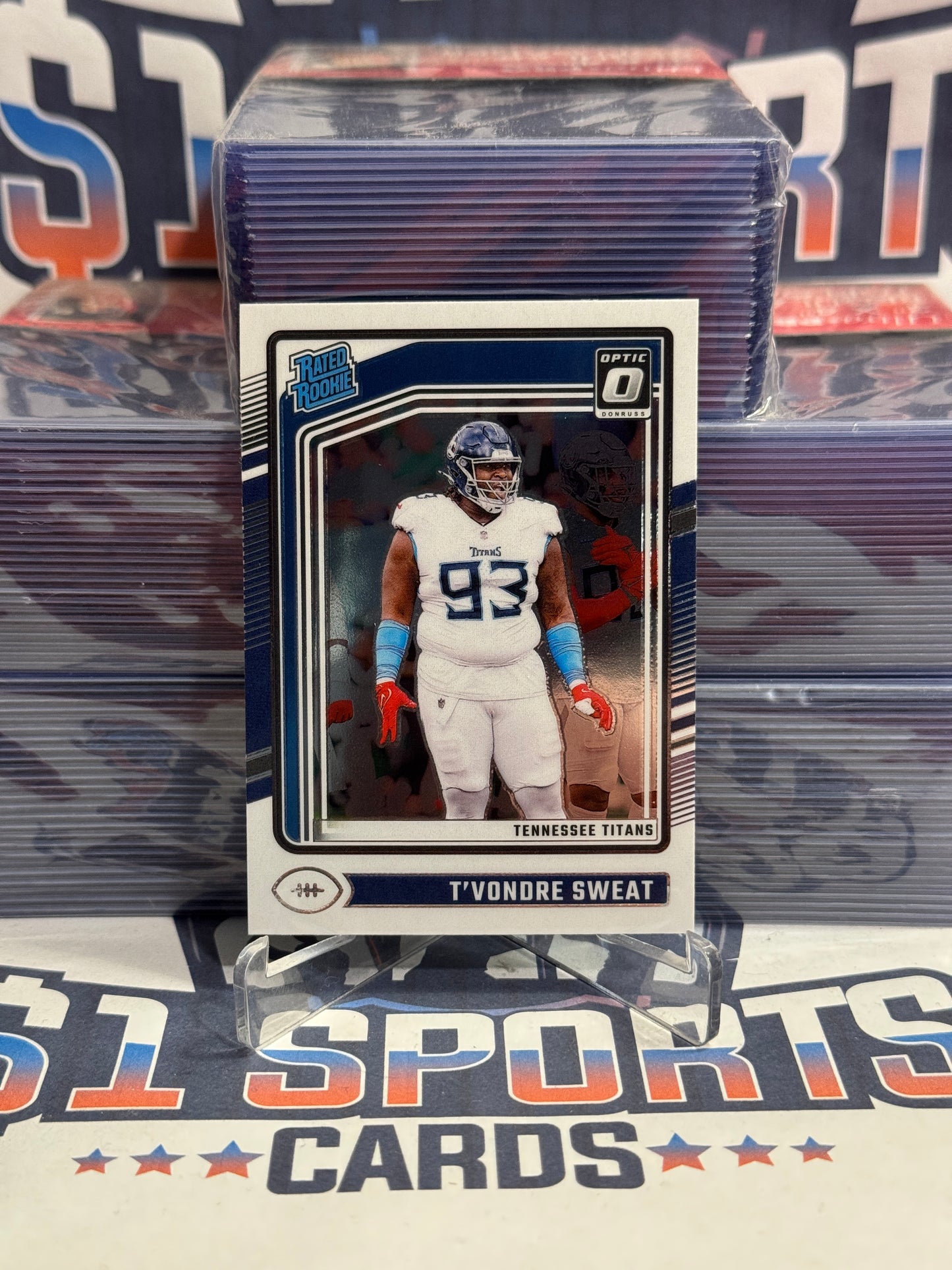 2024 Donruss Optic (Rated Rookie) T'Vondre Sweat Rookie #295
