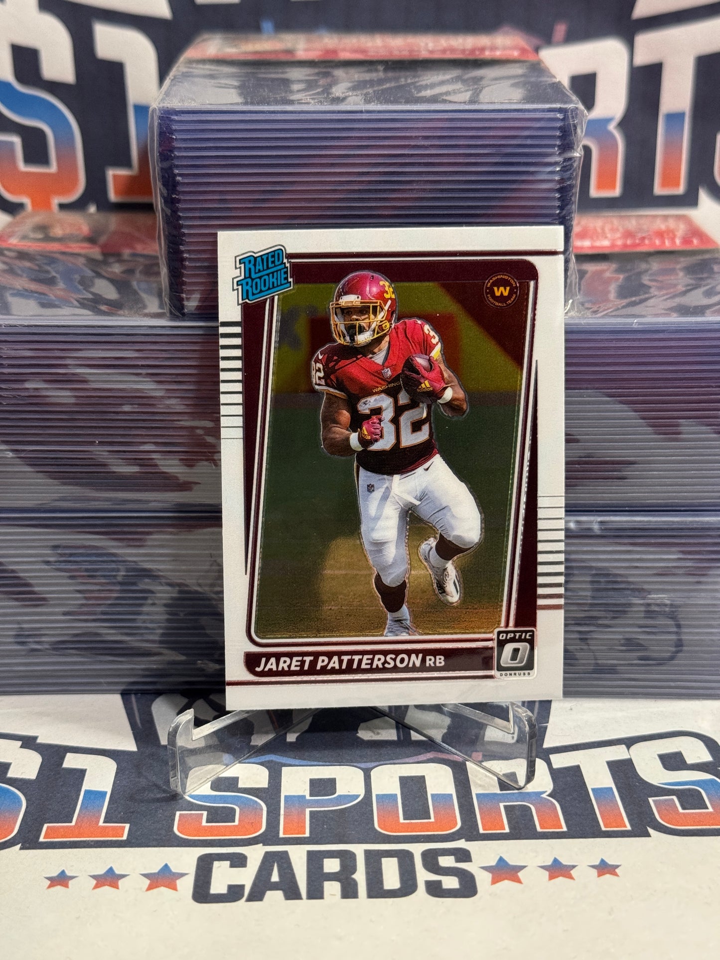 2021 Donruss Optic (Rated Rookie) Jaret Patterson #297
