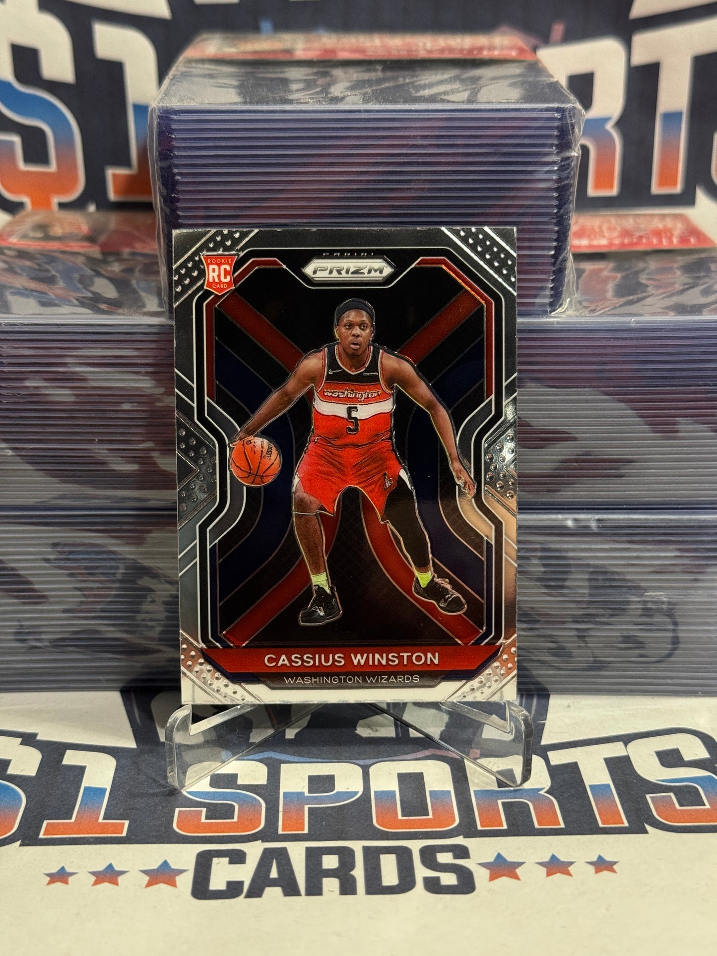 2020 Panini Prizm Cassius Winston Rookie #275
