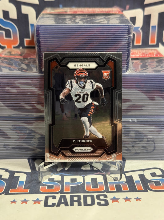 2023 Panini Prizm DJ Turner Rookie #319