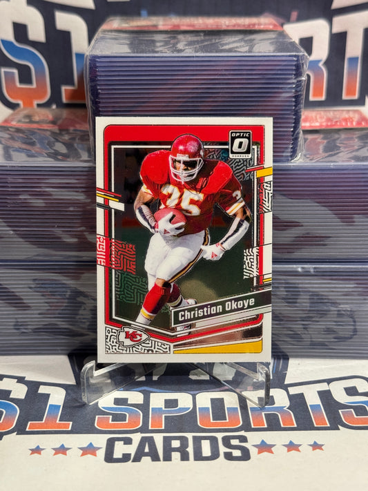 2023 Donruss Optic Christian Okoye #89
