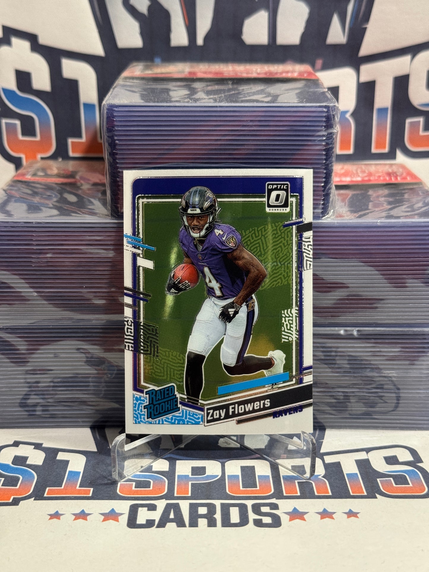 2023 Donruss Optic (Rated Rookie) Zay Flowers #210