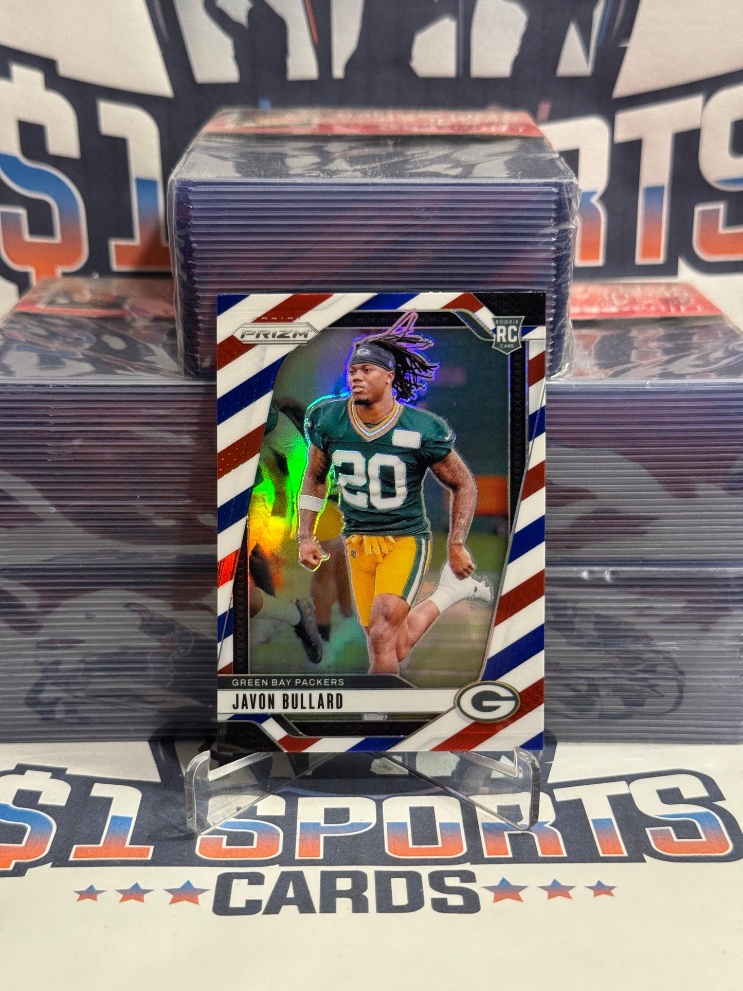 2024 Panini Prizm (Red White Blue Prizm) Javon Bullard Rookie #345