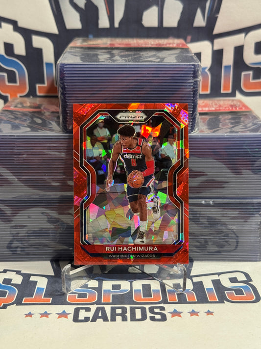 2020 Panini Prizm (Red Ice Prizm) Rui Hachimura #249