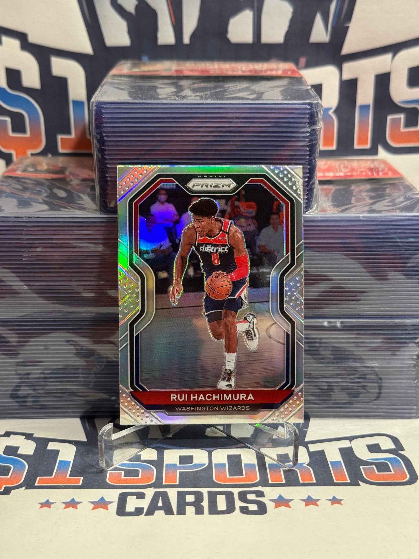 2020 Panini Prizm (Silver Prizm) Rui Hachimura #249