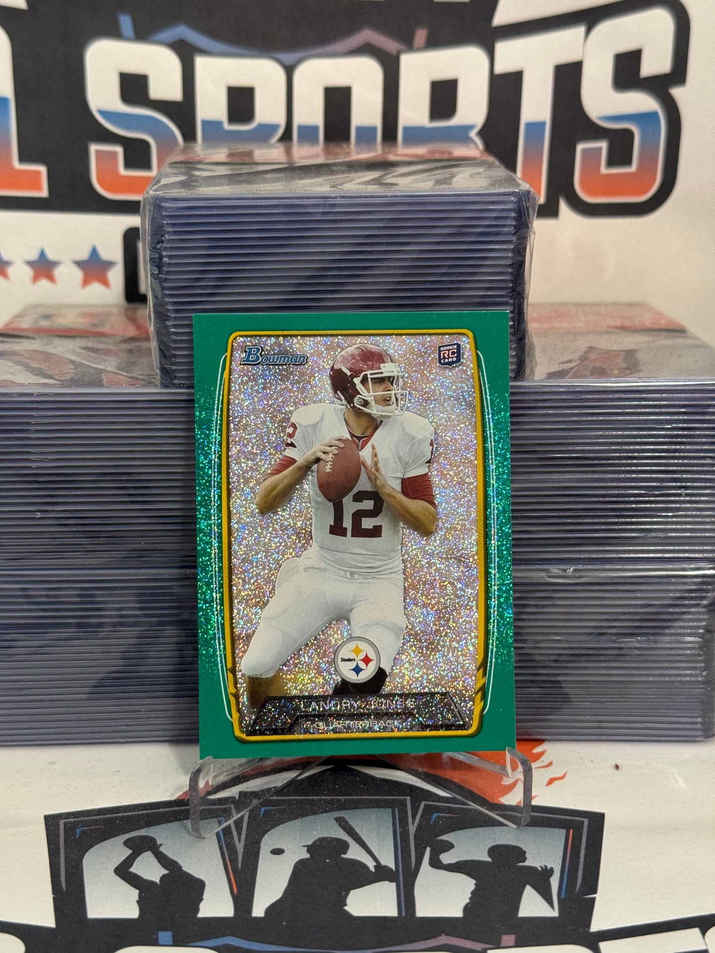 2013 Bowman (Green 32/50) Landry Jones Rookie #219