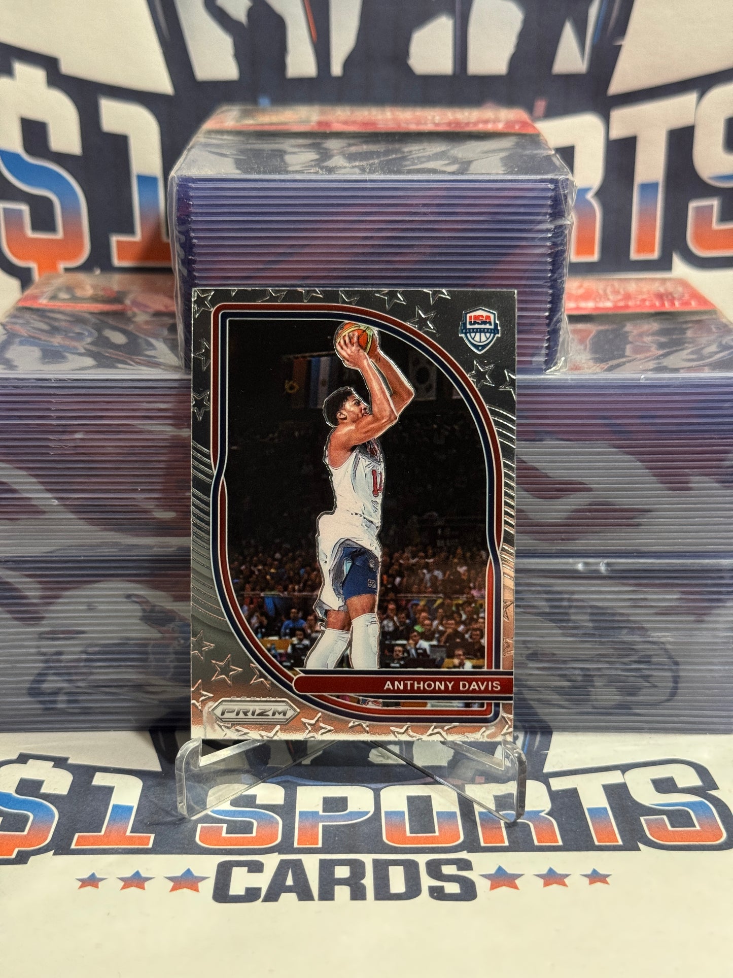 2020 Panini Prizm (USAB) Anthony Davis #8