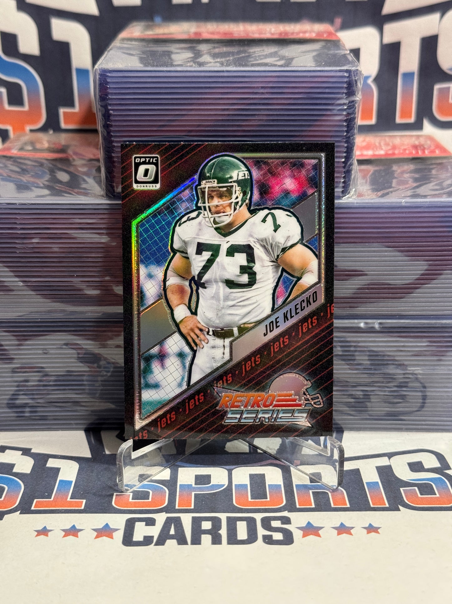 2023 Donruss Optic (Holo Prizm, Retro Series) Joe Klecko #15
