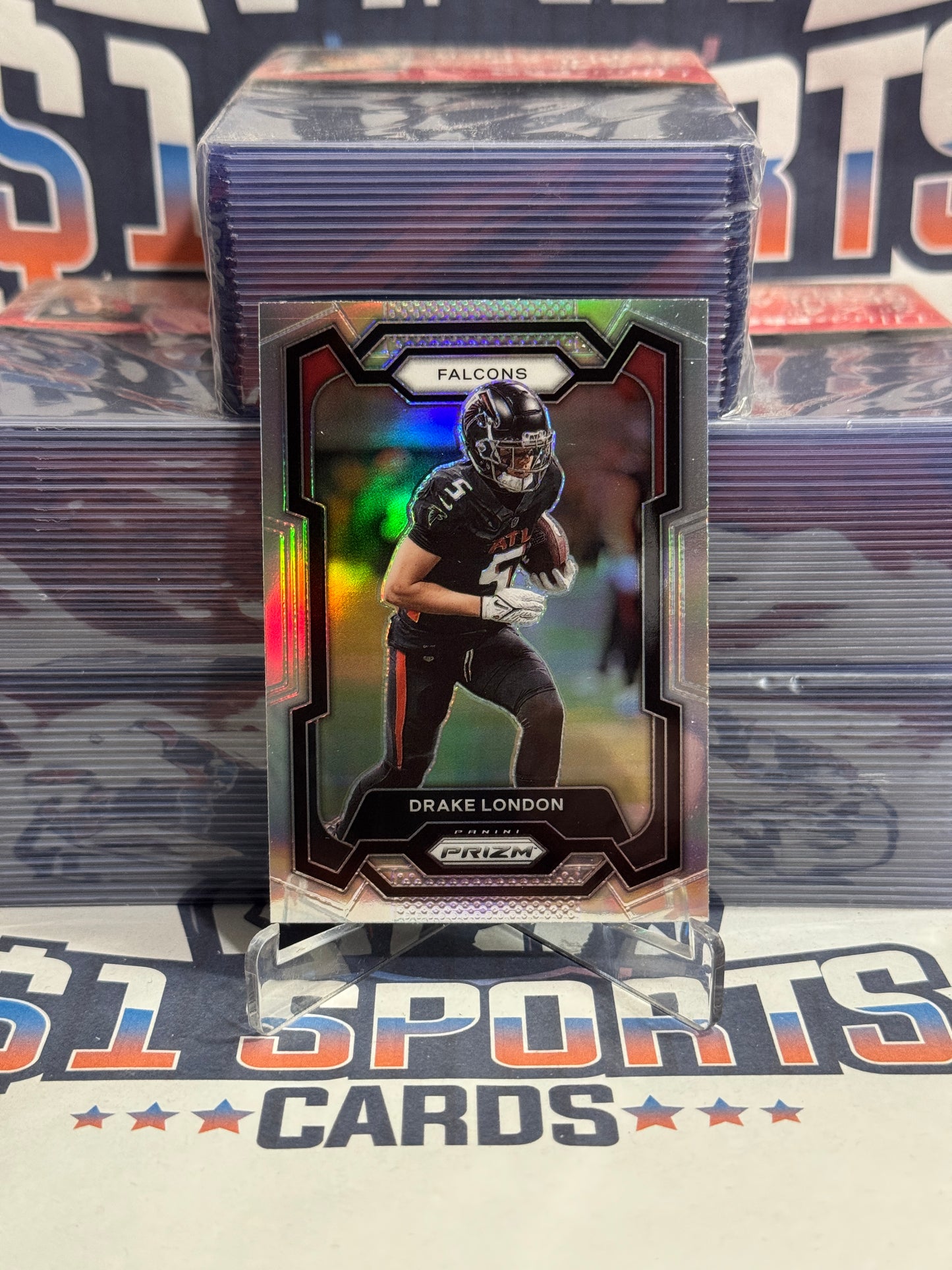2023 Panini Prizm (Silver Prizm) Drake London #10