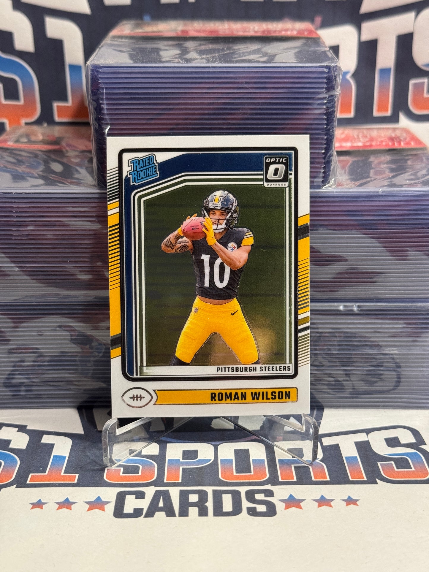 2024 Donruss Optic (Rated Rookie) Roman Wilson #285