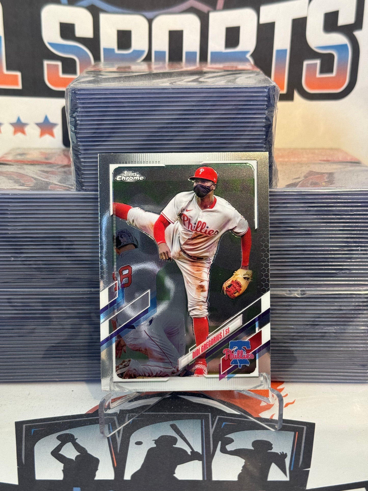 2021 Topps Chrome (COVID Masked) Didi Gregorius #181