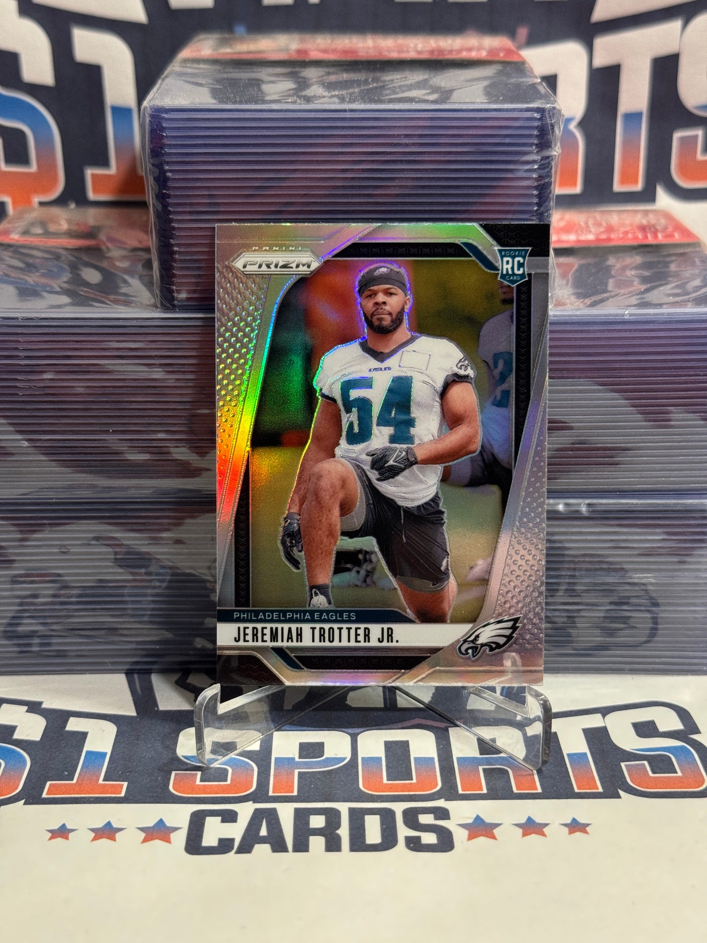 2024 Panini Prizm (Silver Prizm) Jeremiah Trotter Jr. Rookie #349