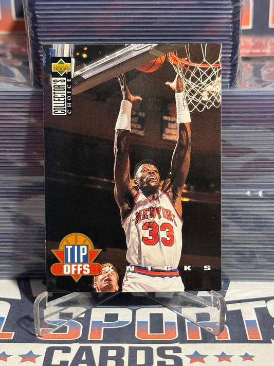 1994 Upper Deck Collector's Choice (Tip Offs) Patrick Ewing #183