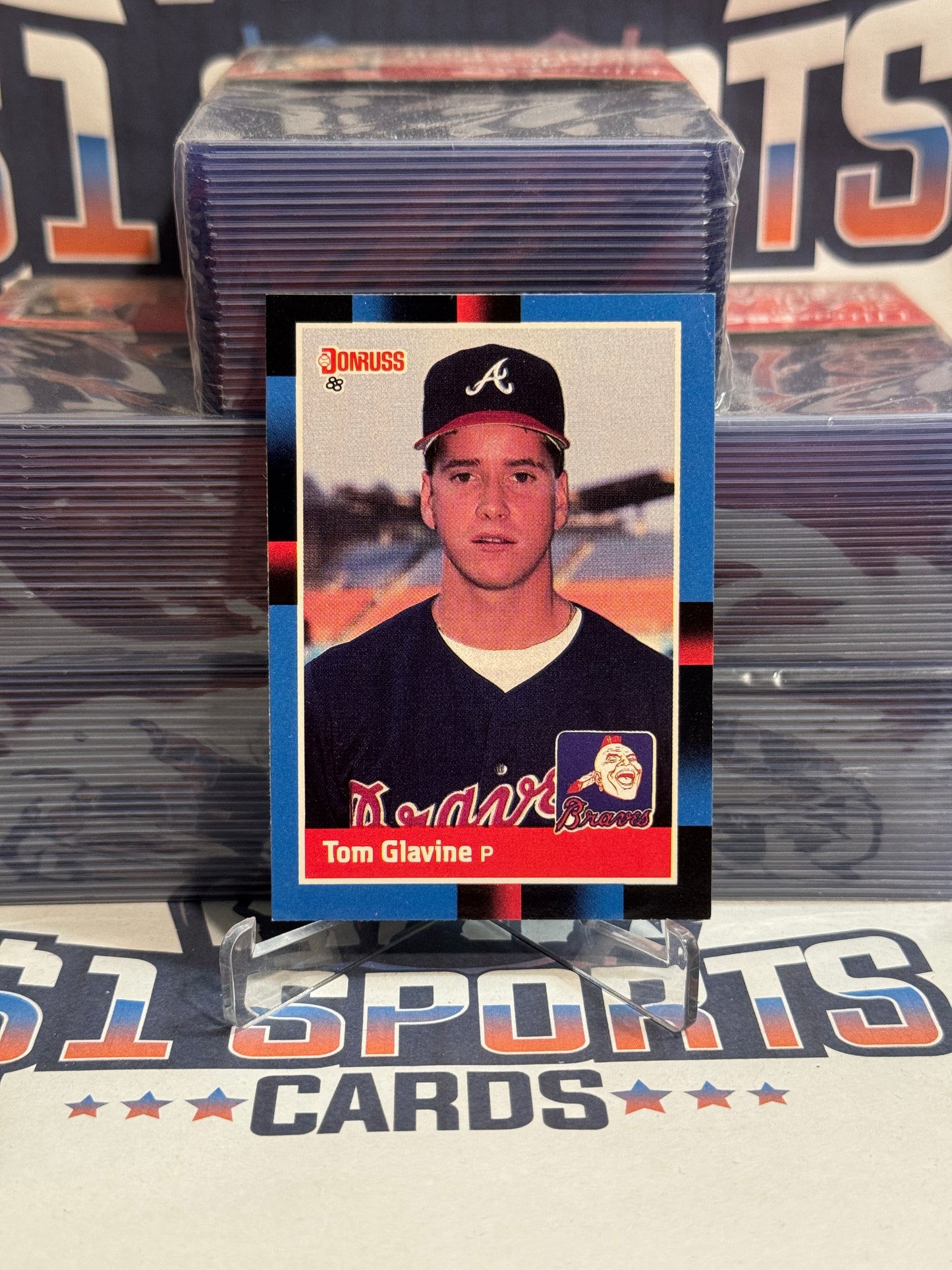 1988 Donruss Tom Glavine Rookie #644