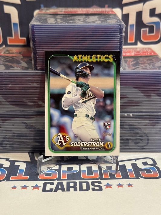 2024 Topps Update (MLB Debut) Tyler Soderstrom Rookie #US116