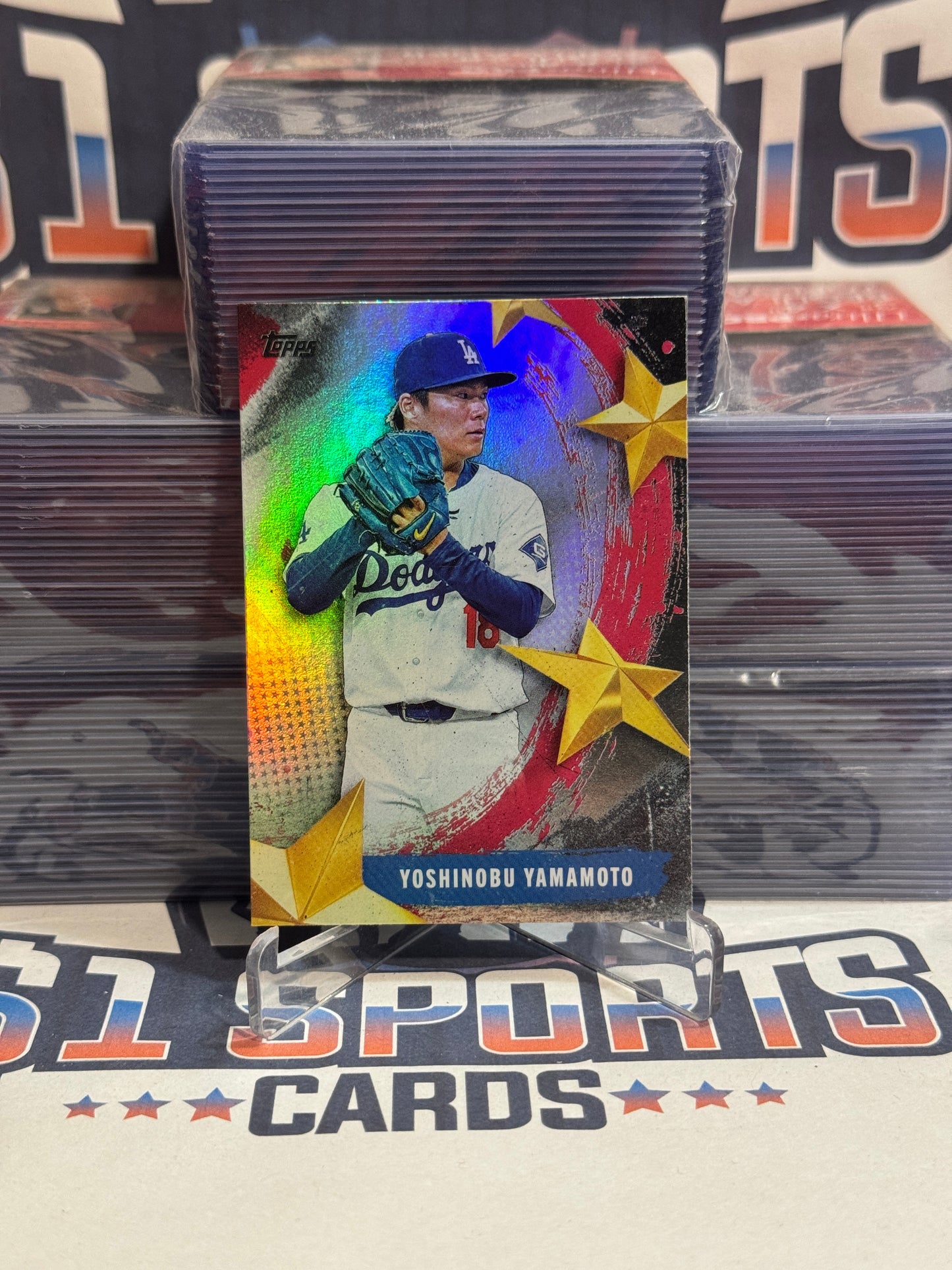 2025 Topps (Stars of MLB) Yoshinobu Yamamoto #SMLB-43