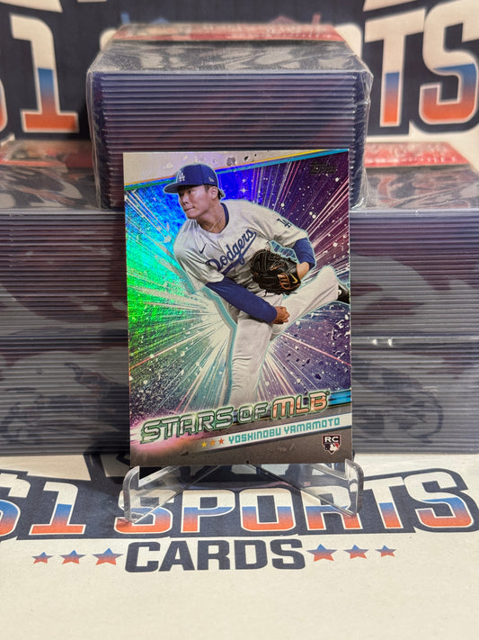 2024 Topps (Stars of MLB) Yoshinobu Yamamoto Rookie #SMLB-57