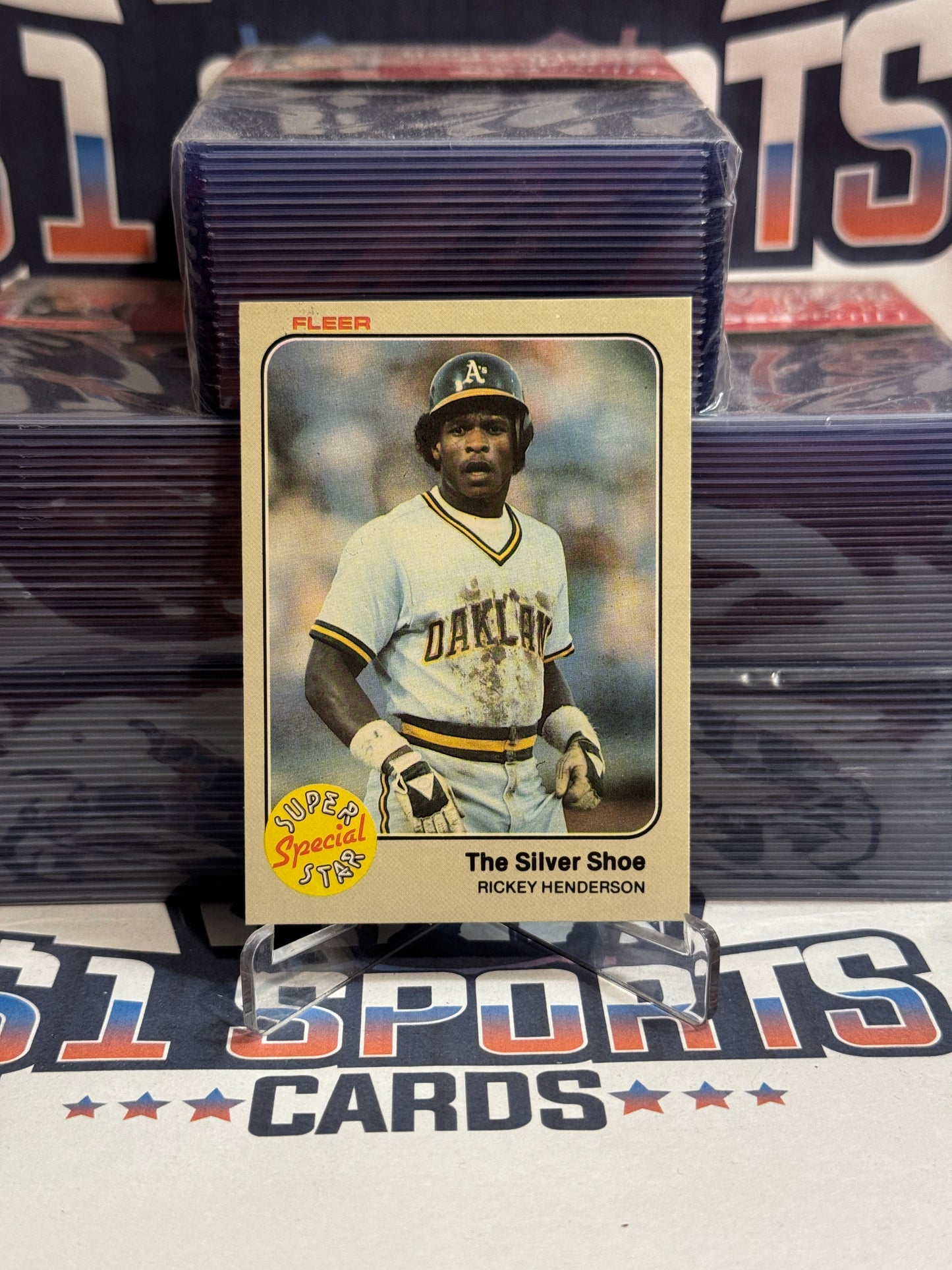 1983 Fleer (Super Star Special) Rickey Henderson #639