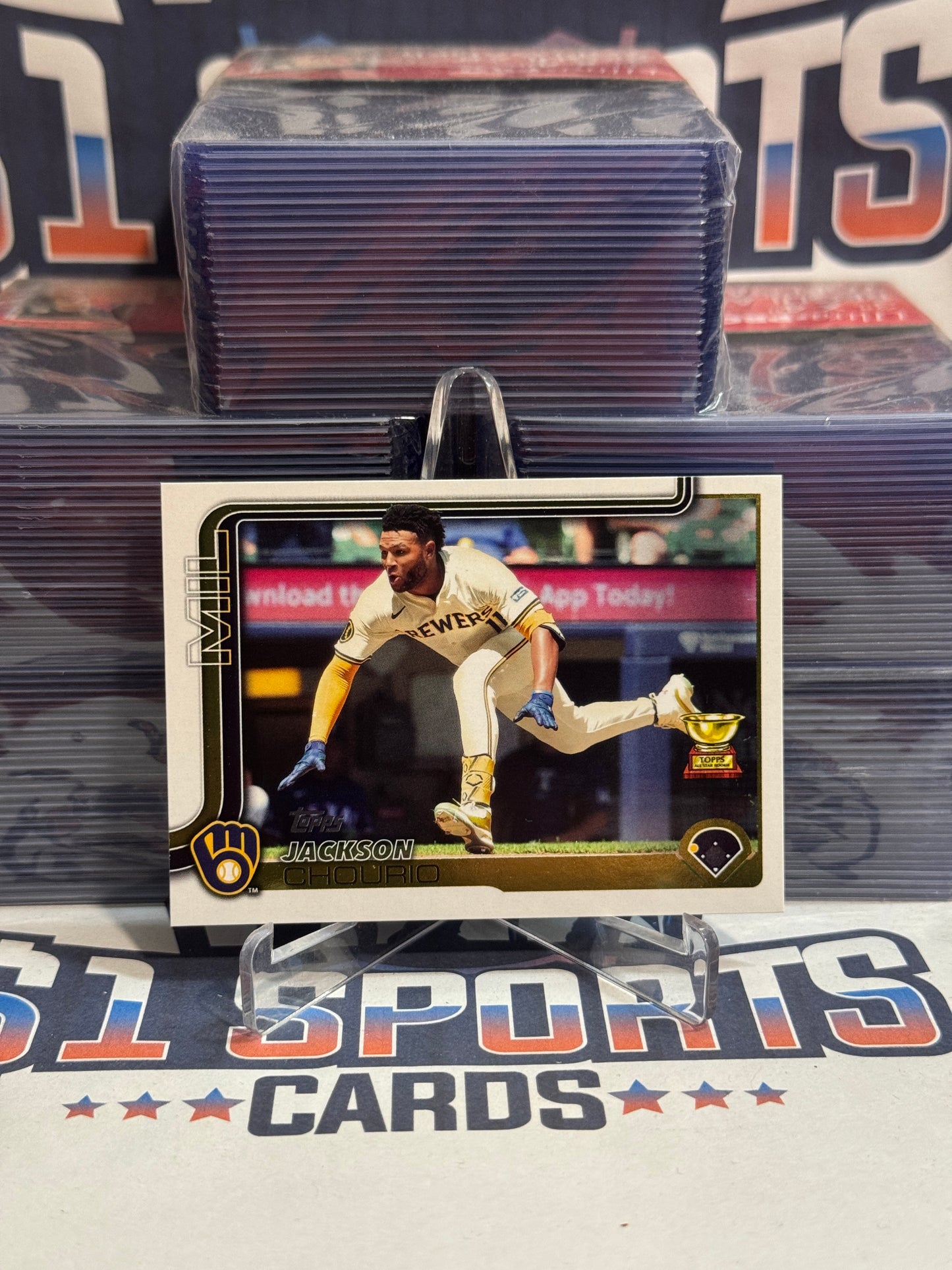 2025 Topps (Rookie Cup) Jackson Chourio #376