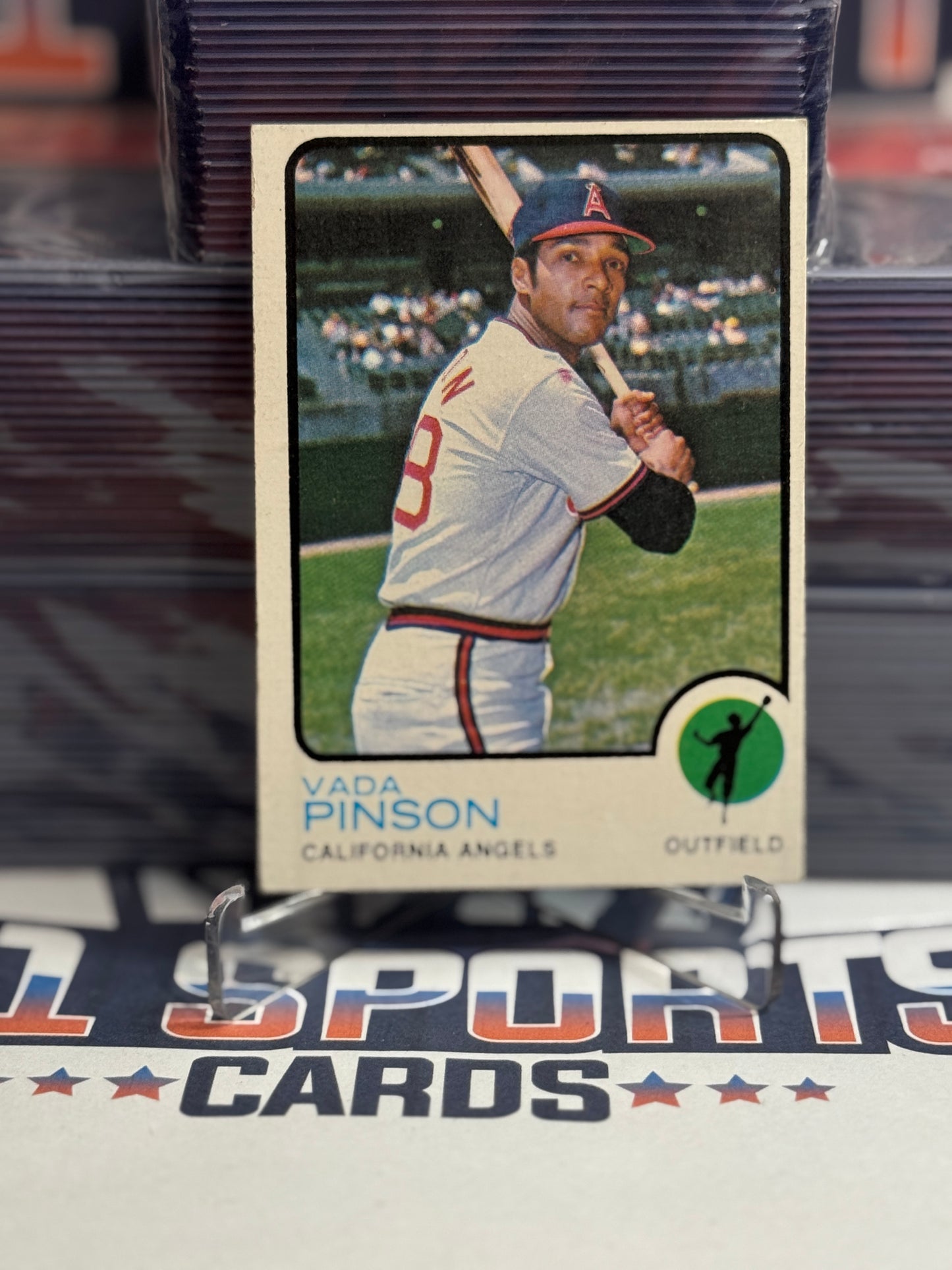 1973 Topps Vada Pinson #75