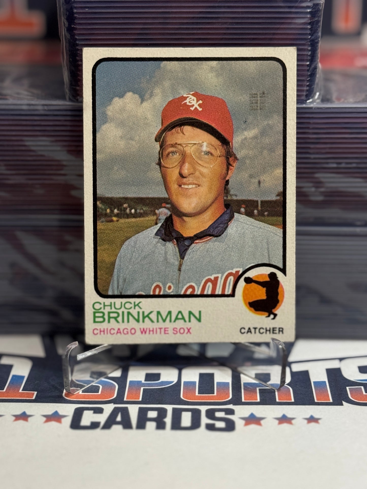 1973 Topps Chuck Brinkman #404