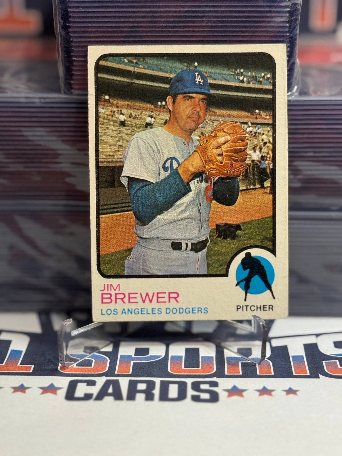 1973 Topps Jim Brewer #126