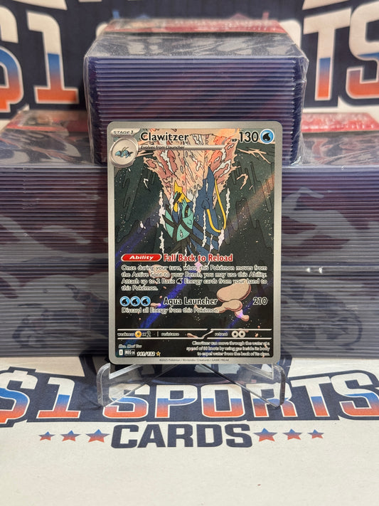 Pokemon TCG: Mega Evolution - Clawitzer (Illustration Rare) #141