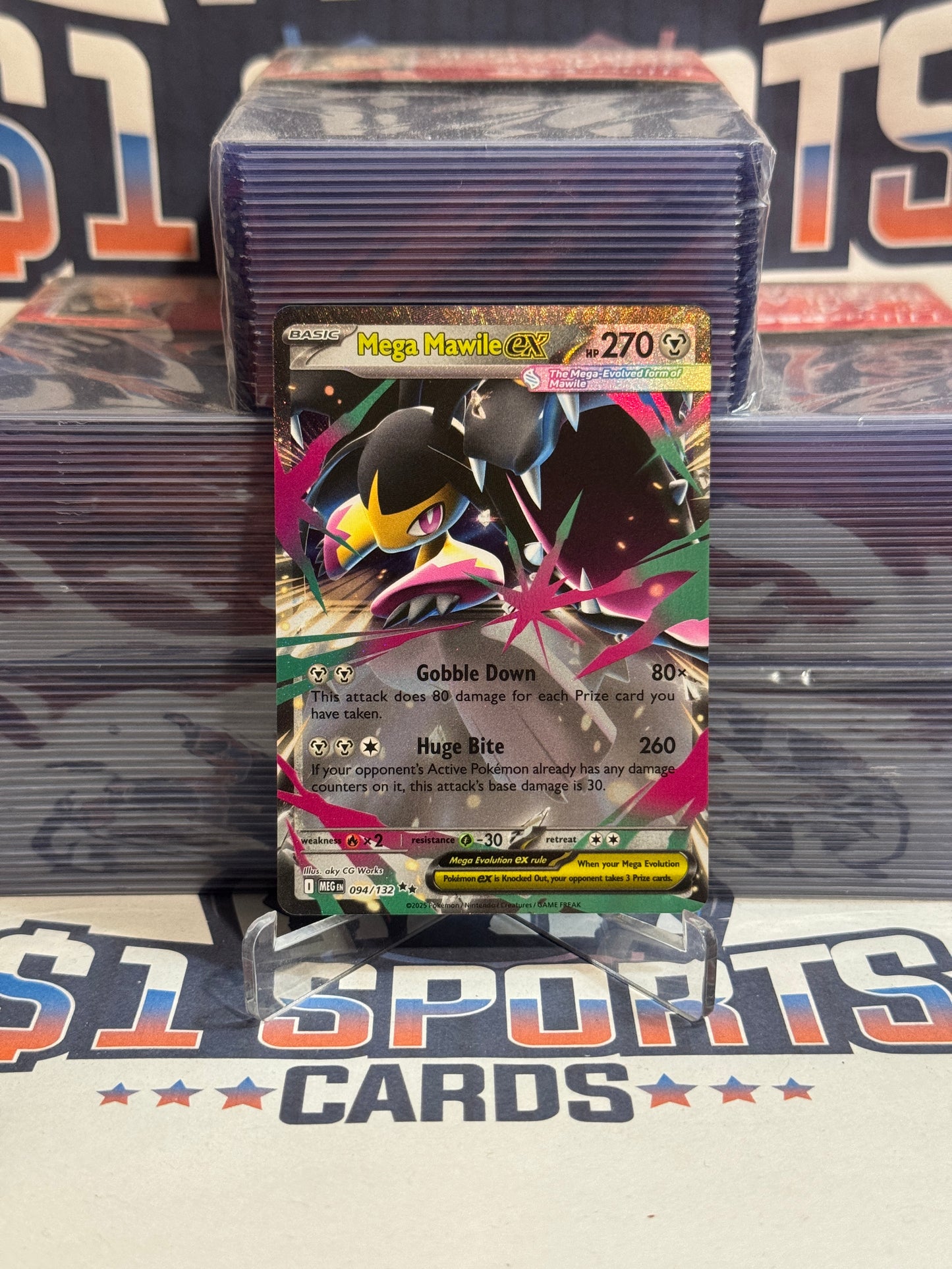 Pokemon TCG: Mega Evolution - Mega Mawile EX (Double Rare) #94