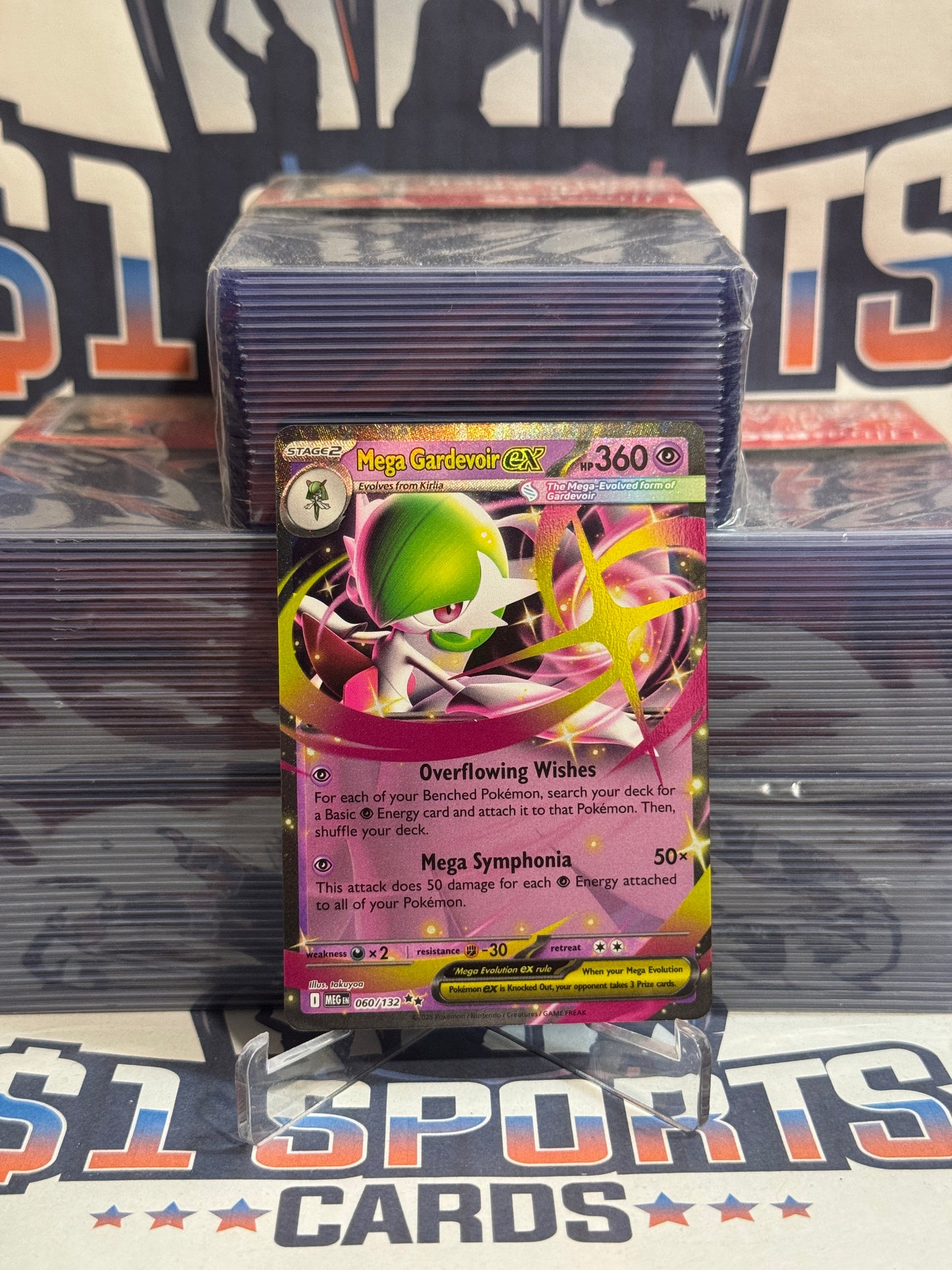 Pokemon TCG: Mega Evolution - Mega Gardevoir EX (Double Rare) #60