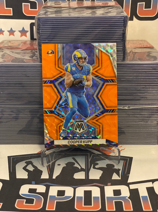 2022 Panini Mosaic (Orange Reactive Prizm) Cooper Kupp #110