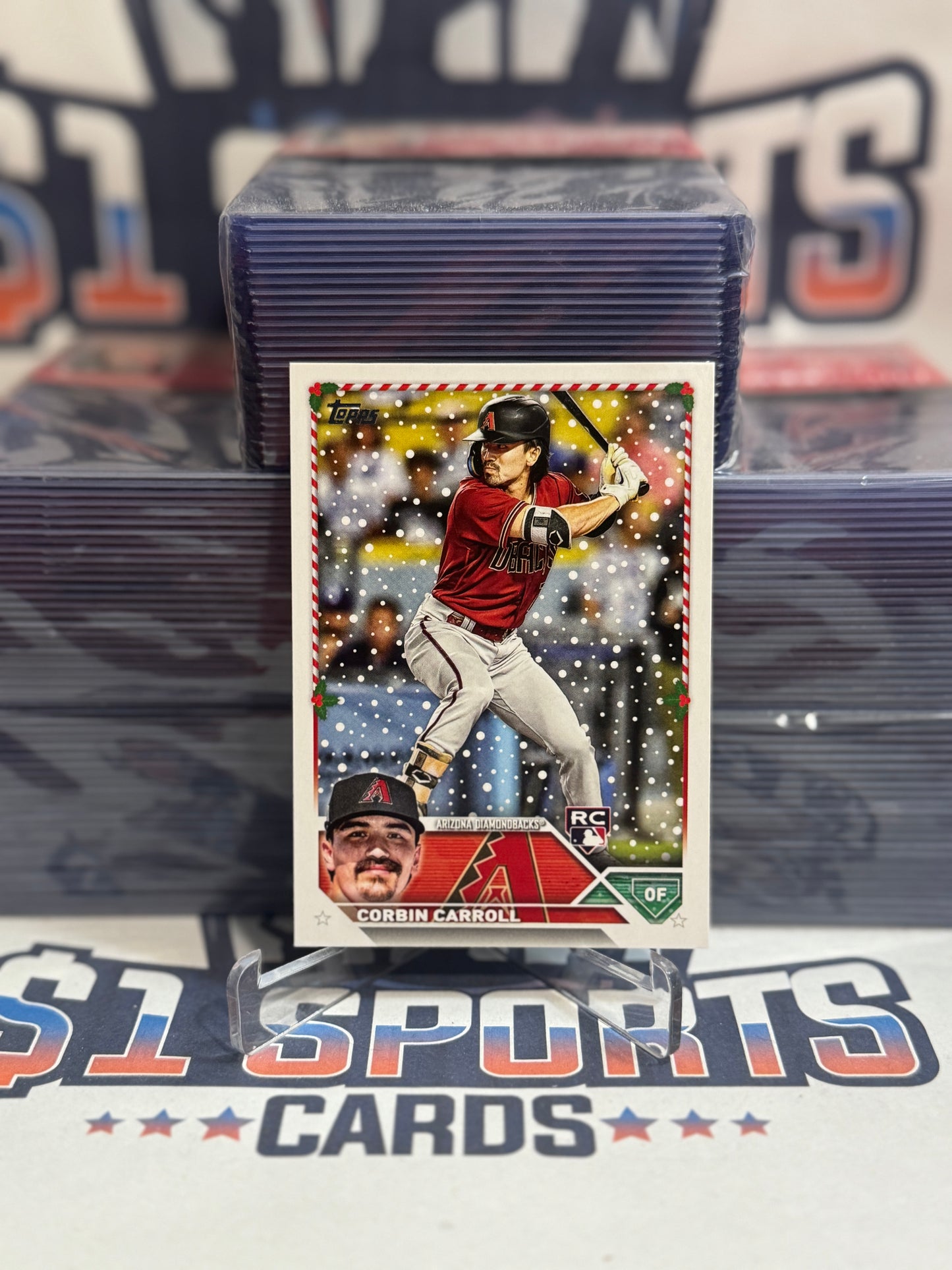 2023 Topps Holiday Corbin Carroll Rookie #H113