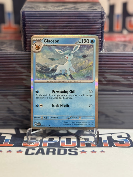 Pokemon TCG: Prismatic Evolutions - Glaceon (Holo, Rare) #25