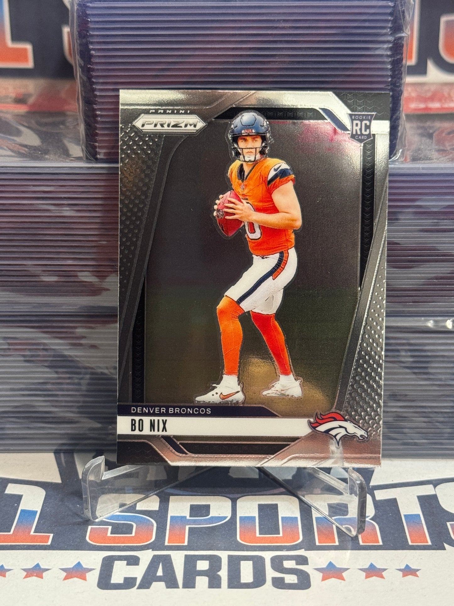 2024 Panini Prizm Bo Nix Rookie #309