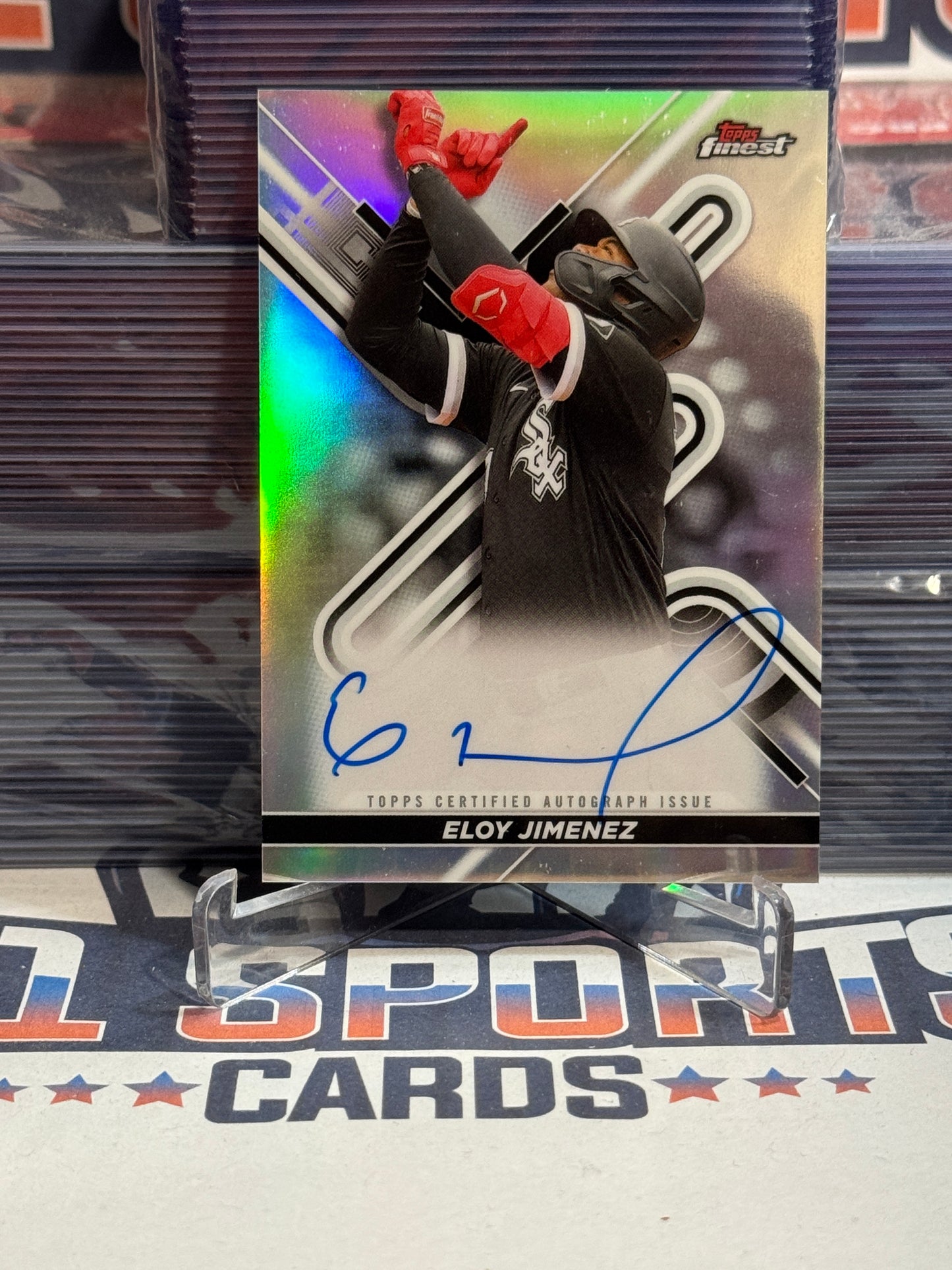 2022 Topps Finest (Auto) Eloy Jimenez #FA-EJ