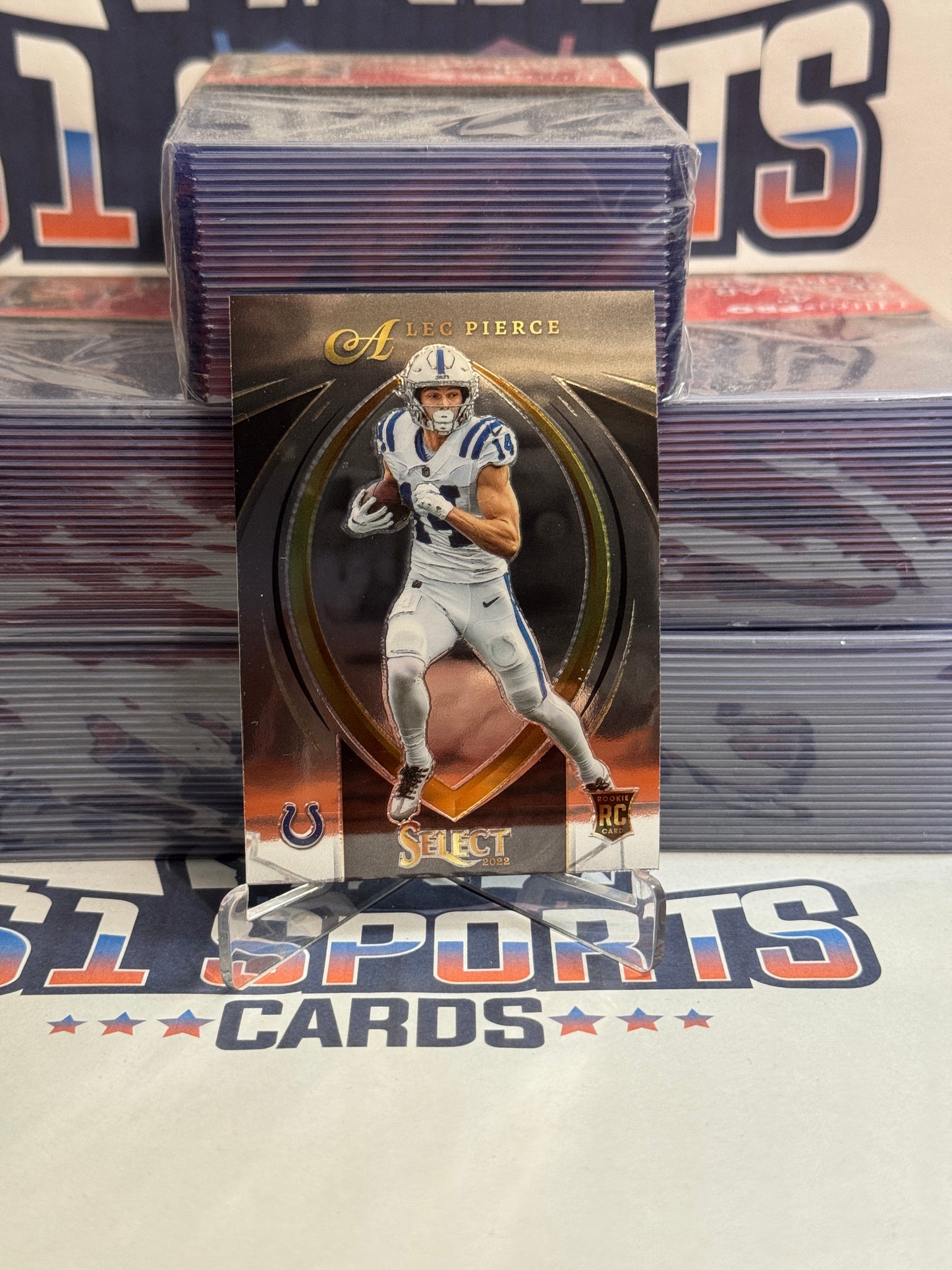 2022 Panini Select (Certified Rookies) Alec Pierce #SCR-17