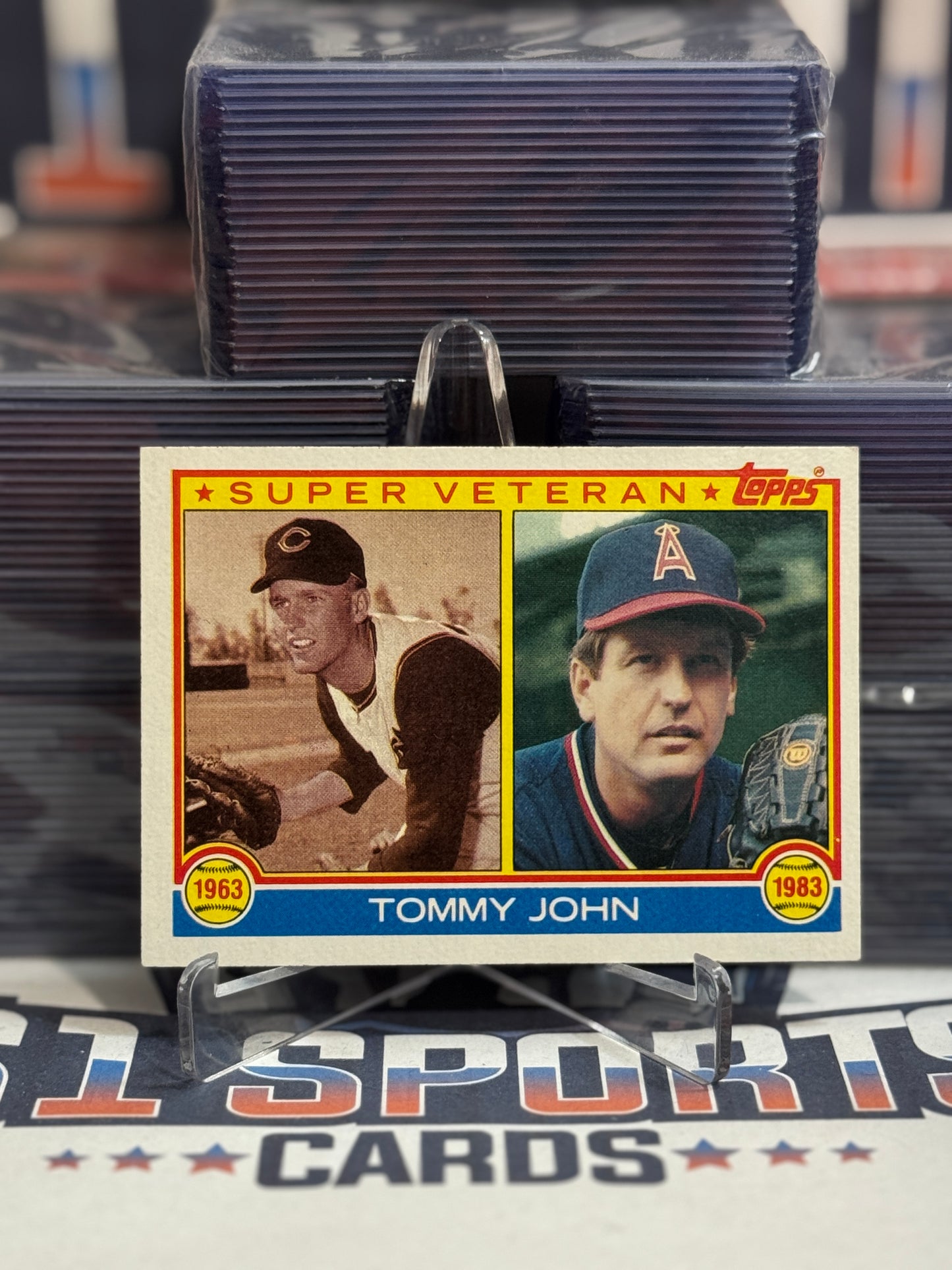 1983 Topps (Super Veteran) Tommy John #736