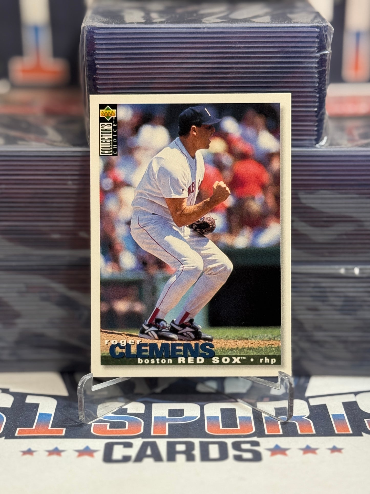 1995 Upper Deck Collector's Choice Roger Clemens #410