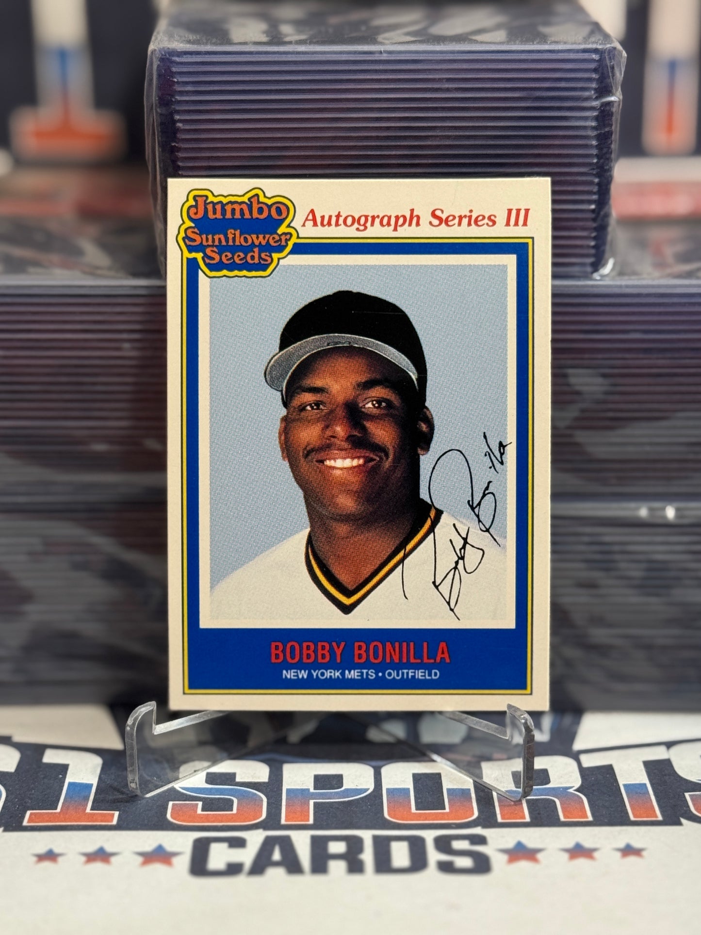 1992 Jumbo Sunflower Seeds Bobby Bonilla #16