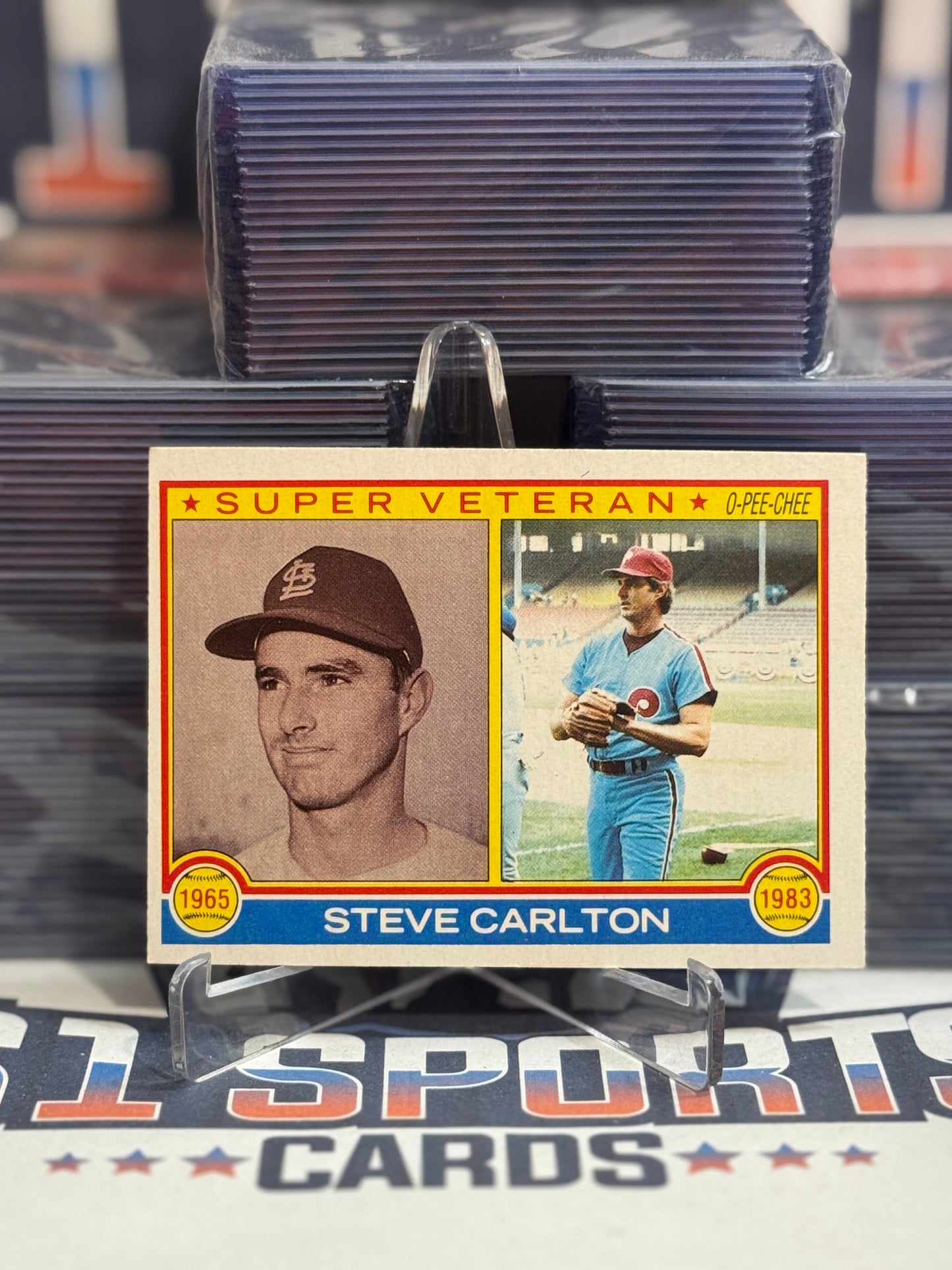 1983 Topps (O-Pee-Chee Super Veteran) Steve Carlton #71