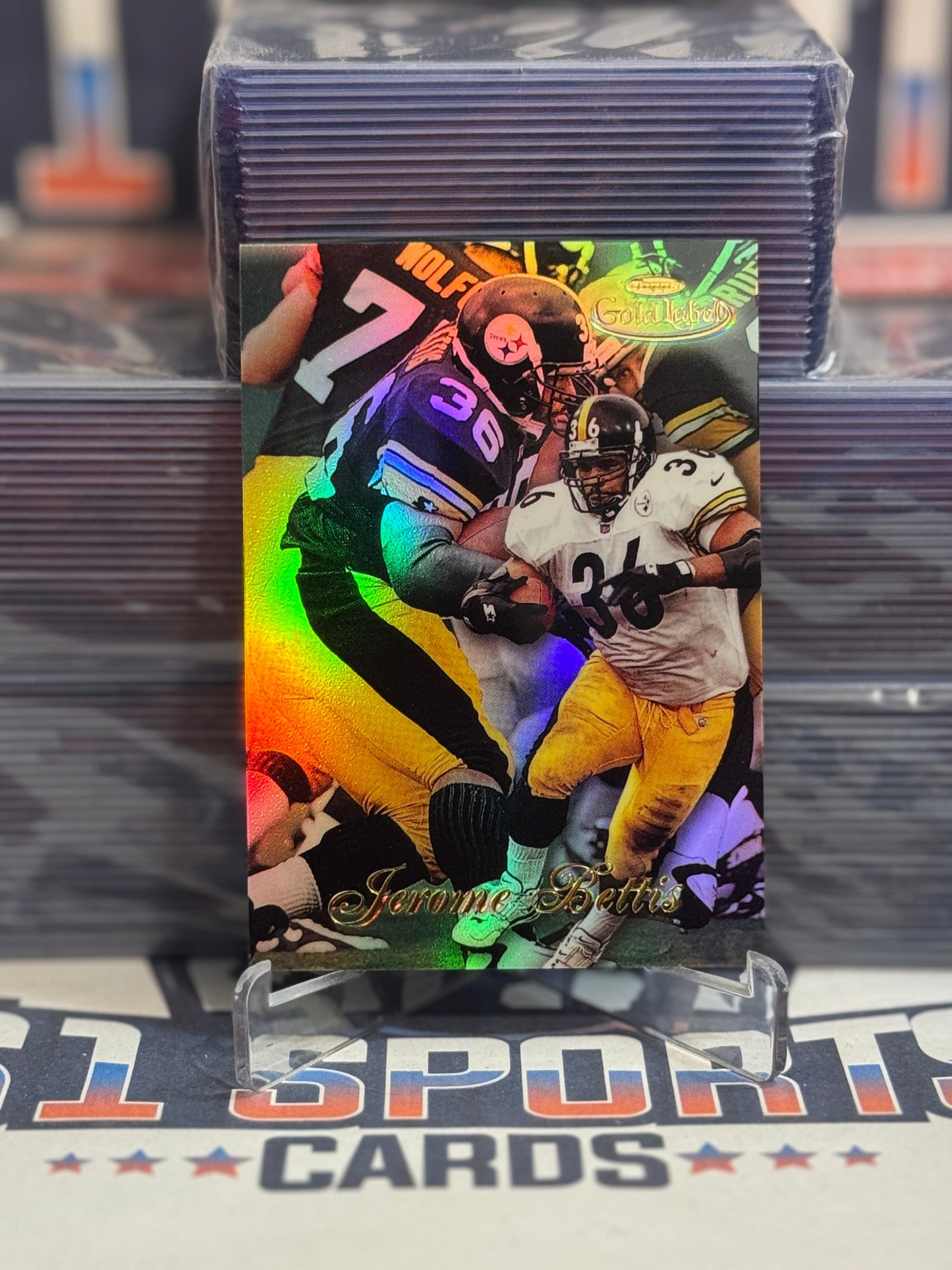 1998 Topps Gold Label Jerome Bettis #70