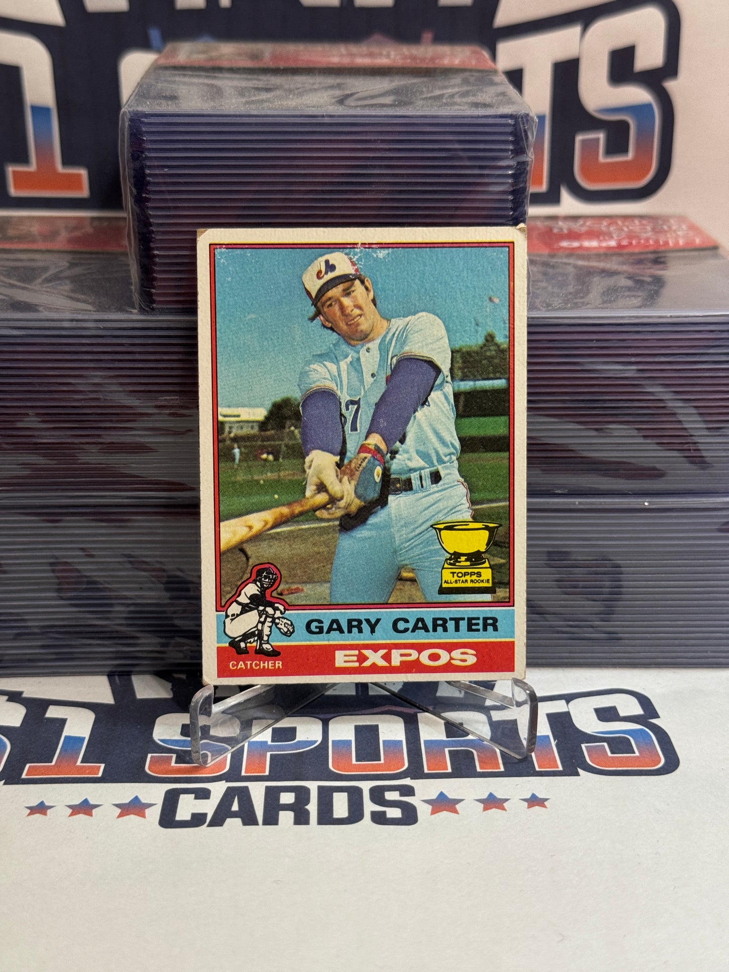 1976 Topps (Rookie Cup) Gary Carter #441
