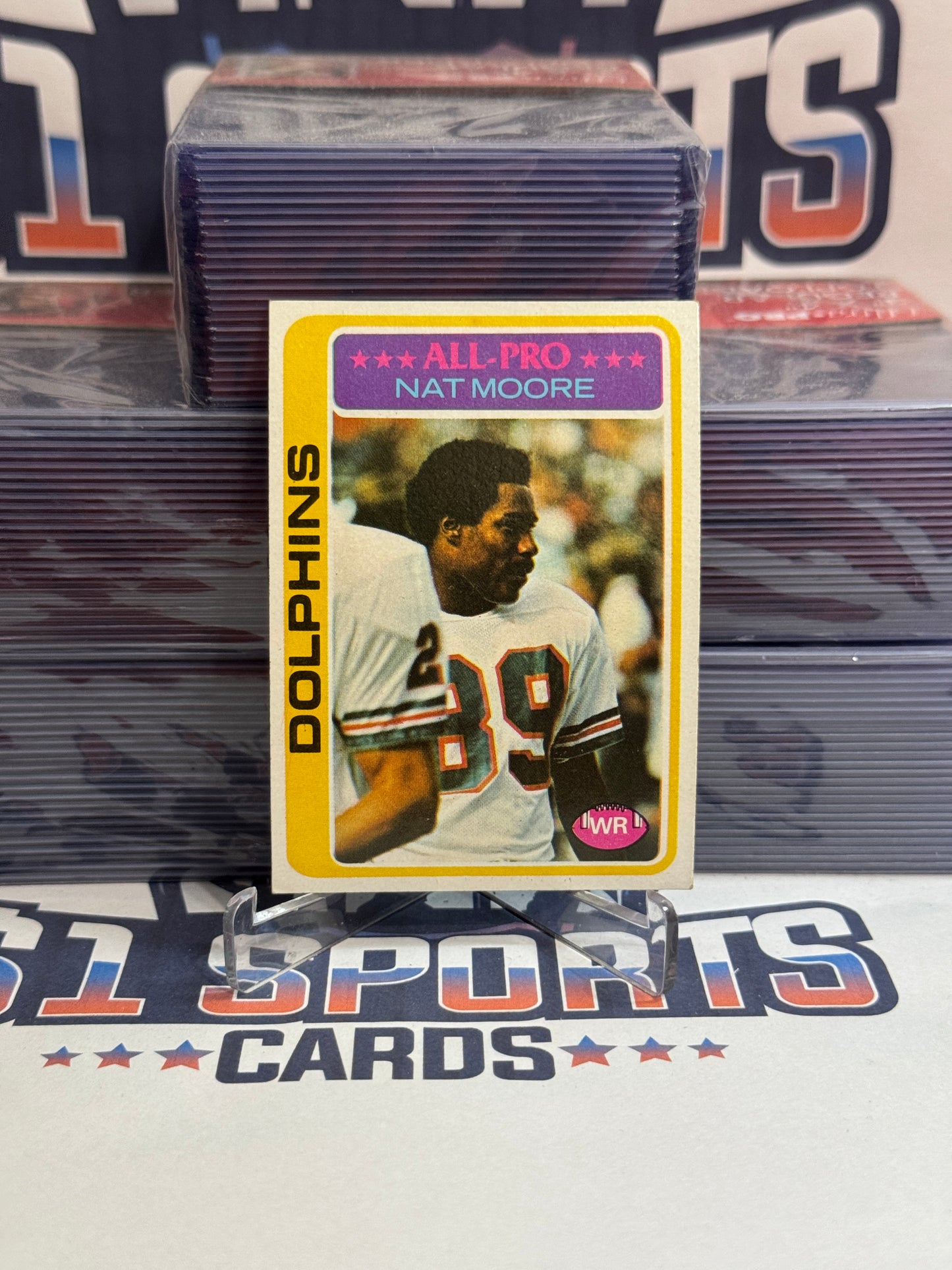 1978 Topps (All-Pro) Nat Moore #440