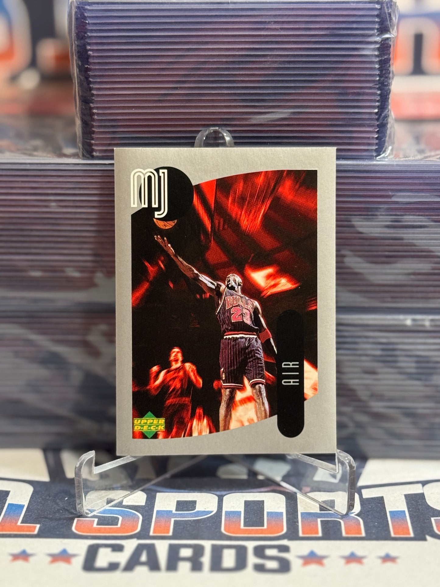 1998 Upper Deck (MJ Sticker Collection) Michael Jordan #124