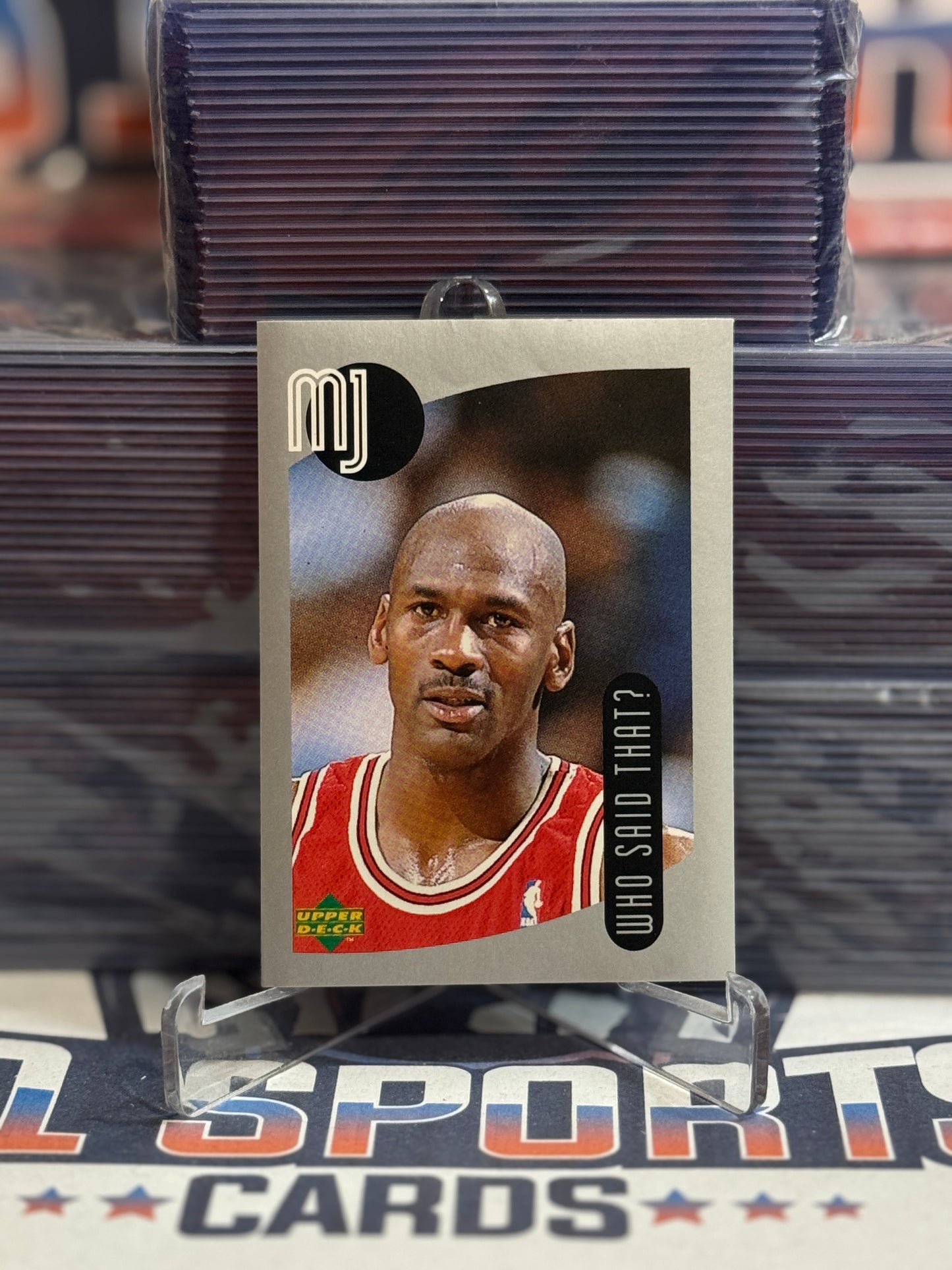 1998 Upper Deck (MJ Sticker Collection) Michael Jordan #112