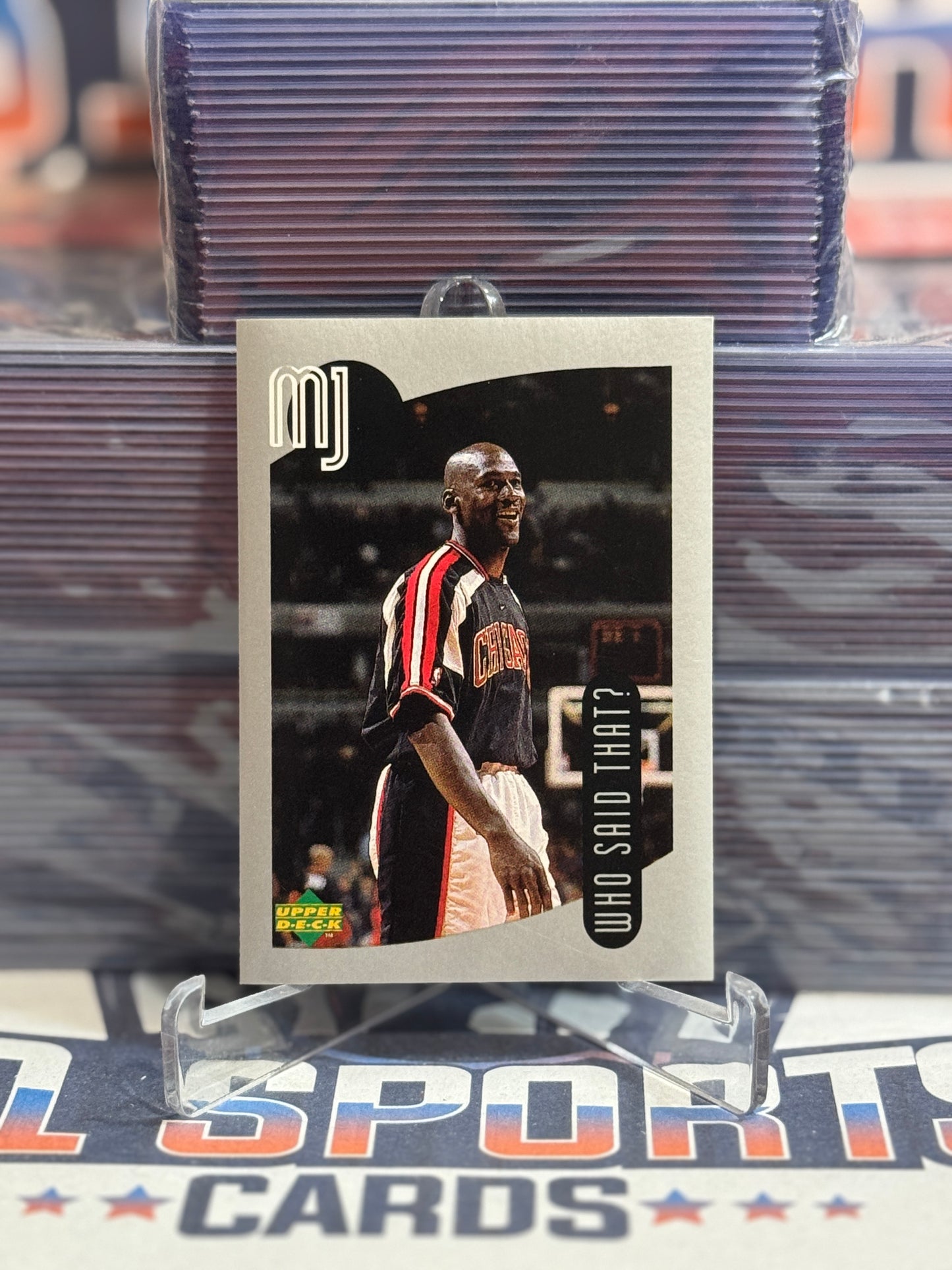 1998 Upper Deck (MJ Sticker Collection) Michael Jordan #111