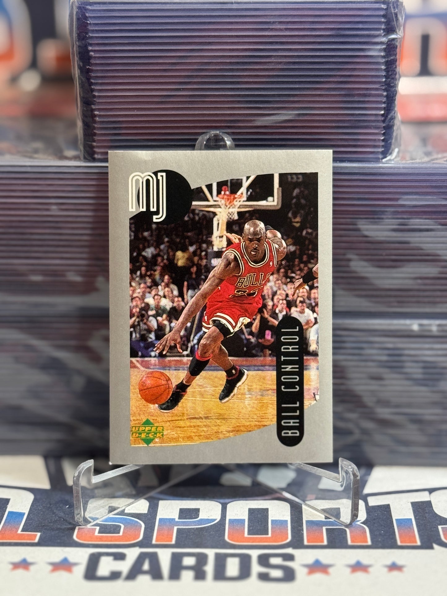 1998 Upper Deck (MJ Sticker Collection) Michael Jordan #85