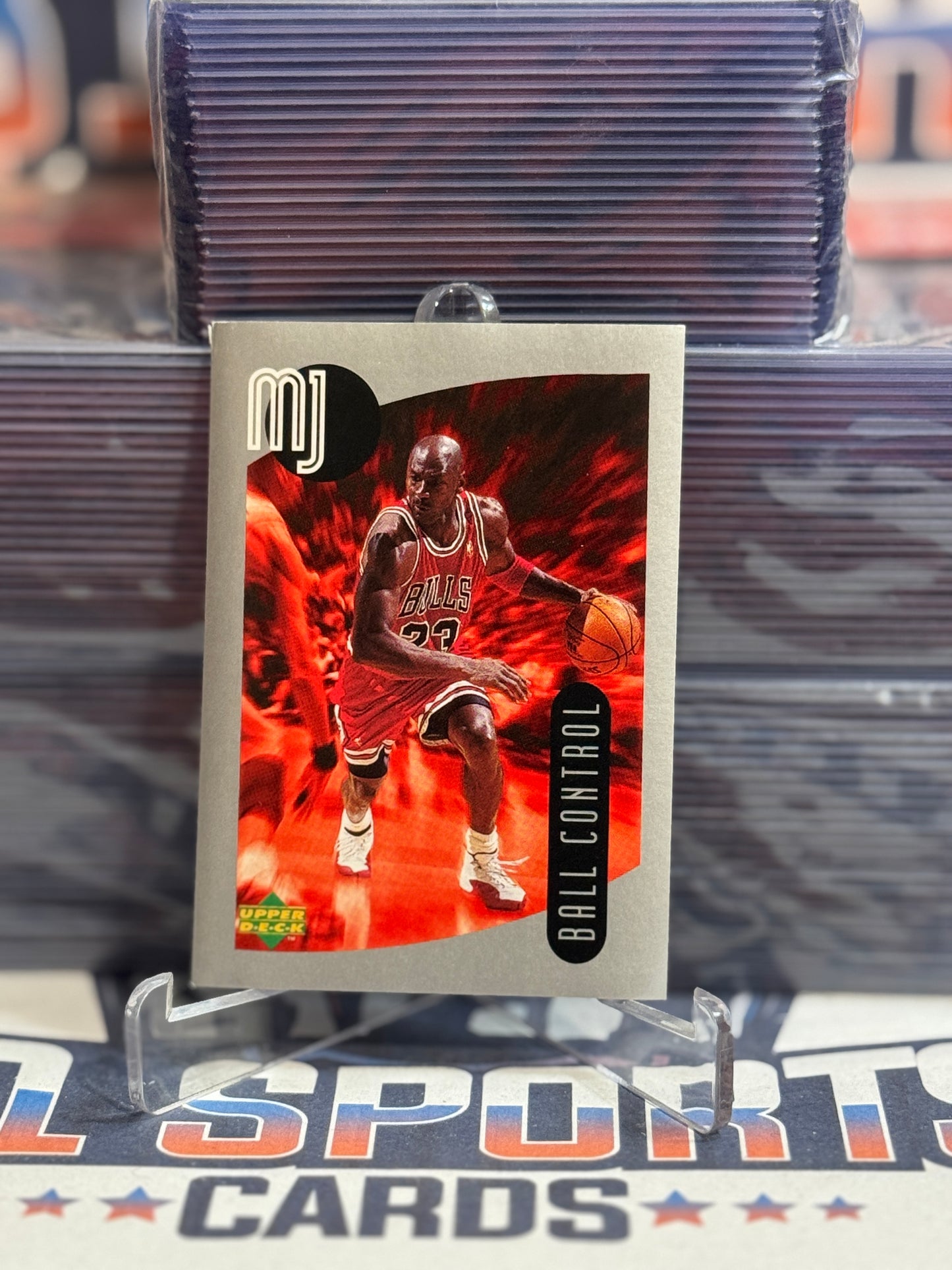 1998 Upper Deck (MJ Sticker Collection) Michael Jordan #84