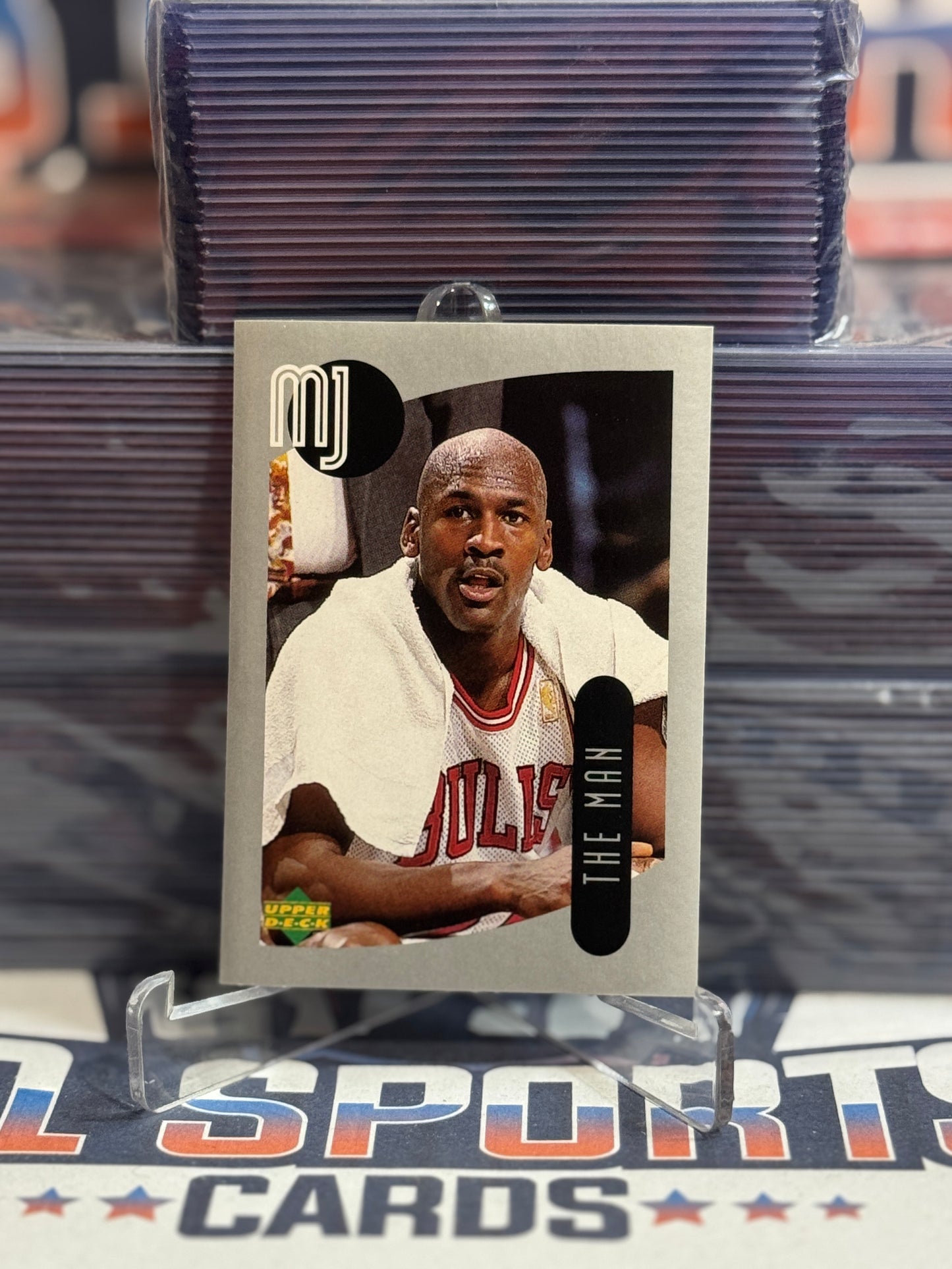 1998 Upper Deck (MJ Sticker Collection) Michael Jordan #77